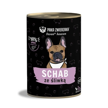 Paka Zwierzaka - Siedme nebo - Bravčová panenka so slivkami (bravčové mäso a slivky) 400g