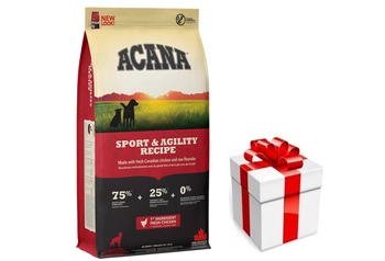 ACANA HERITAGE Sport & Agility 17kg + prekvapenie pre vášho psa ZDARMA