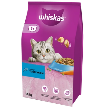 Whiskas granule s tuniakom 14 kg