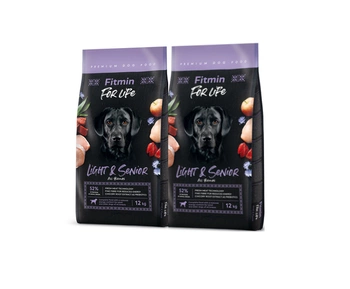 FITMIN For Life Light & Senior 2x12kg