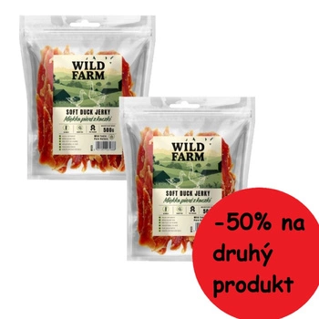 WILD FARM mäkké kačacie prsia 2x500g pre psa