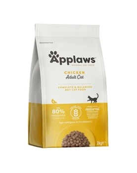 Applaws Alimento secco per gatti con pollo adulto, 2 kg