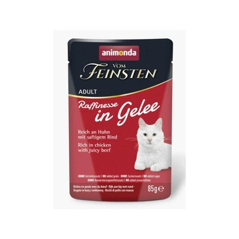 ANIMONDA Vom Feinsten Raffinesse kuracie mäso s hovädzím mäsom 85g