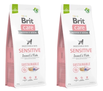 BRIT CARE Sustainable Sensitive Insect & Fish 2x12kg