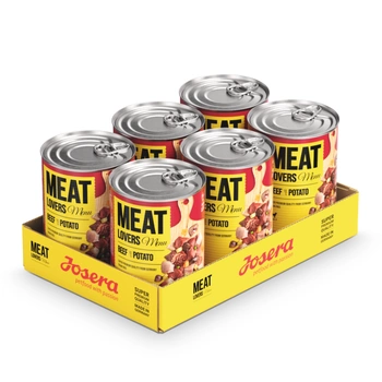 JOSERA Meatlovers Menu Hovädzie mäso so zemiakmi 6x400g