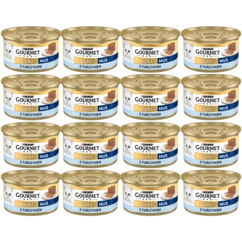 Purina Gourmet Gold mousse s tuniakom 48x85g
