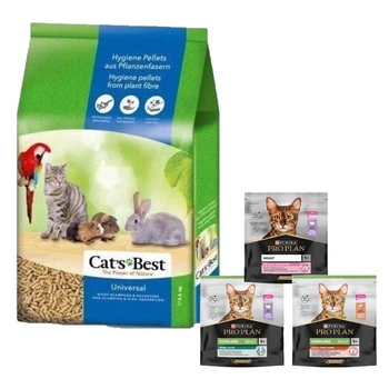 Cat's Best Universal 20 l + krmivo pre mačky 400g ZDARMA! (náhodná príchuť)