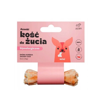 AZANKI Žuvacia kosť z konskej jelenej kože - MINI 10 cm