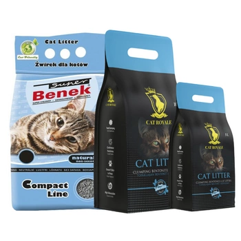 MIX zrniek Benek, Cat Royale - Naturalny 25l