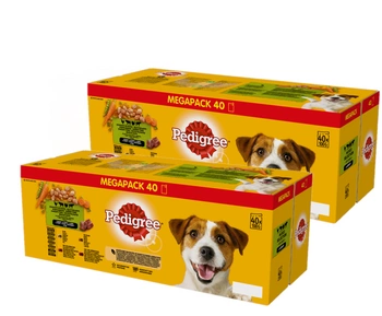 PEDIGREE Adult Mix chutí 80x100g