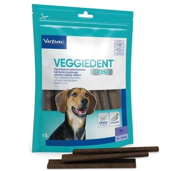 Virbac Veggiedent Fresh Bite M (10-30kg) 15ks