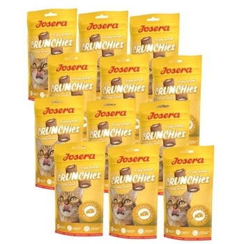 JOSERA Crunchies - so syrom (maškrta pre mačky) 12x60g