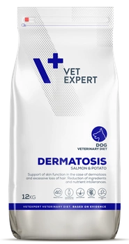 VetExpert 4T Dermatosis Dog Salmon Potato 12 kg