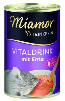 Miamor VitalDrink s kačkou 135ml