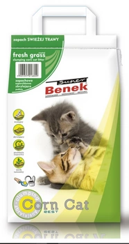 SUPER BENEK Kukuričná podstielka s vôňou: Fresh Grass 25l