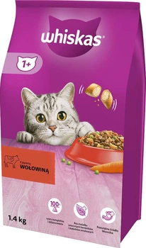 Whiskas Hovädzie 1,4 kg