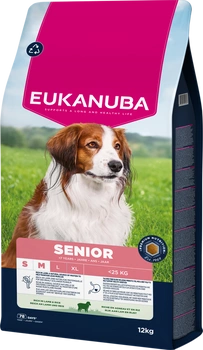EUKANUBA Mature&Senior Small & Medium Breeds Lamb & Rice 12kg