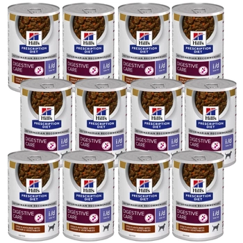 HILL'S PD Prescription Diet Canine i/d Low Fat gulasz 12x354g - konzerva