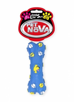 Pet Nova DOG LIFE STYLE Kosť 15cm farba modrá