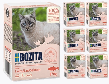 BOZITA Cat Salmon 6x370g