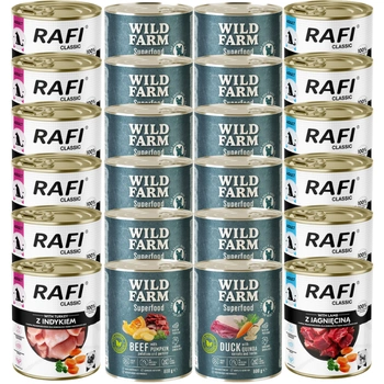 DOLINA NOTECI / WILD FARM Mix chutí 24x800g