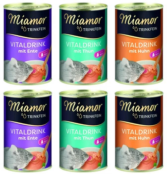 Miamor VitalDrink Mix príchutí 6x135ml