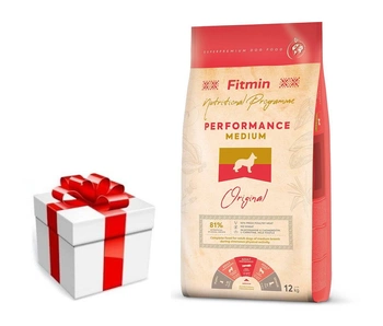 FITMIN Medium Performance 12kg + prekvapenie pre vášho psa ZDARMA