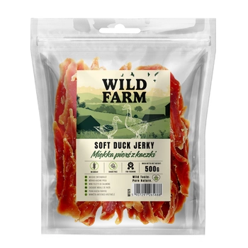 WILD FARM mäkké kačacie prsia 500g pre psa