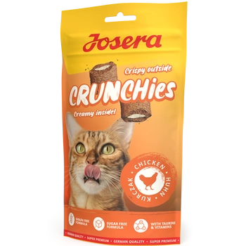 JOSERA Crunchies - kuracie mäso (pochúťka pre mačky) 60g