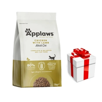 Applaws granule cat Adult Chicken & Lamb 7,5 kg + PREKVAPENIE PRE MAČKU