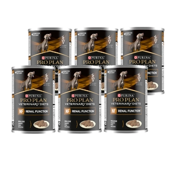 PRO PLAN Veterinary Diets NF Renal Function Mokré krmivo pre psov Mousse 6x400g