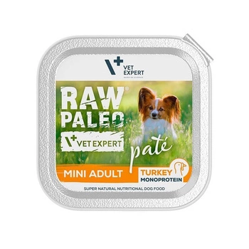 Vetexpert RAW PALEO PATE MINI adult turkey 150g