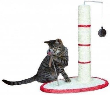 TRIXIE Škrabadlo s loptičkou a myšou 50,5 cm