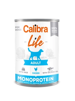 CALIBRA Dog Life Adult Chicken with rice 400g