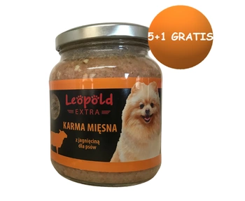 Leopold jahňacie mäso 6x300g + 10% Gratis (Jar)