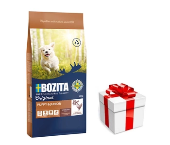 BOZITA Dog Puppy&Junior 12kg + prekvapenie pre vášho psa GRATIS