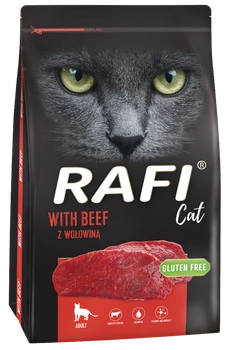DOLINA NOTECI Rafi Cat suché krmivo pre mačky s hovädzím mäsom 7kg