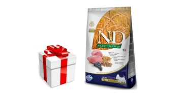 Farmina N&D DOG LAMB & BLUEBERRY ADULT MINI 7kg + prekvapenie pre vášho psa GRATIS