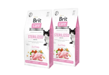 BRIT Care Cat  Grain-Free Sterilised Sensitive 2x7kg