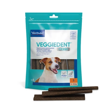Virbac Veggiedent Fresh Bite S (5-10kg) 15ks