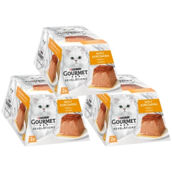 GOURMET Revelations Pena s kuracím mäsom v kaskáde omáčok 3x(2x57g)