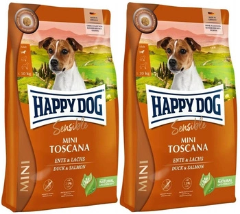 Happy Dog Mini Toscana 2x4kg