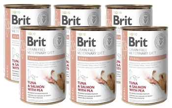 BRIT GF veterinárna diéta pre psov Renal 6x400g-mokré krmivo pre psy