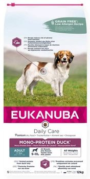 EUKANUBA-Adult Daily Care Mono-Protein duck-12kg