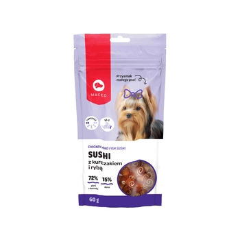 MACED Sushi s kuracím mäsom a rybami 60g
