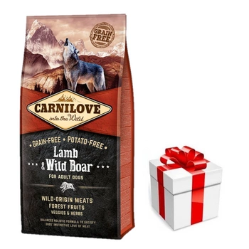 Carnilove Lamb & Wild Boar for Adult 12kg + PREKVAPENIE PRE VÁŠHO PSA