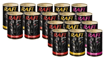 Rafi Classic s hydinou v omáčke 16x1240g MIX CHUTÍ