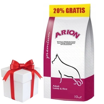 ARION Premium Lamb-Rice 12 kg + Prekvapenie pre psa ZADARMO!