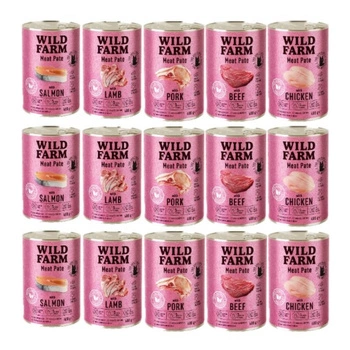 WILD FARM Mix chutí 15x400g