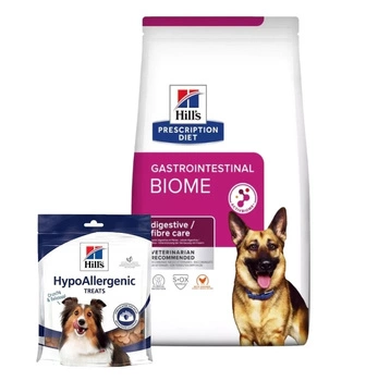HILL'S PD Prescription Diet Canine Gastrointestinal Biome 10kg + pochúťka ZDARMA!